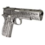 WE 全金屬 雕花 1911 重後座力 瓦斯氣槍手槍：圖片 4