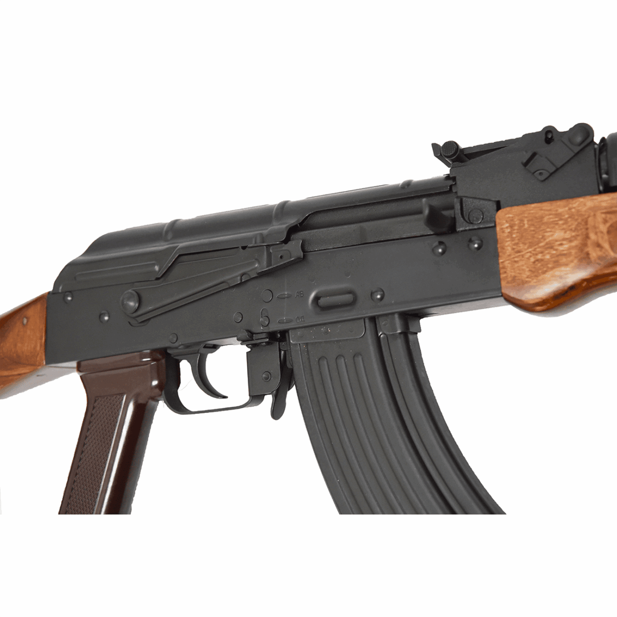 GHK AKM V3 GBB 全行程 瓦斯/CO2 雙系統 反吹後座力氣槍步槍：圖片 3