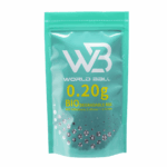 WB 精密研磨 0.20g-0.32g 白色 6mm 環保BB彈 1kg/包