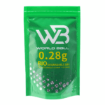 WB 精密研磨 0.20g-0.32g 白色 6mm 環保BB彈 1kg/包：圖片 4