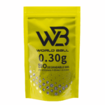 WB 精密研磨 0.20g-0.32g 白色 6mm 環保BB彈 1kg/包：圖片 5