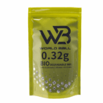 WB 精密研磨 0.20g-0.32g 白色 6mm 環保BB彈 1kg/包：圖片 6