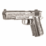 WE 全金屬 雙管 雕花1911 重型後座力氣槍手槍