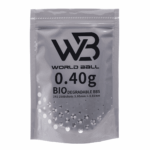 WB 精密研磨 0.36g-0.43g 純淨白 重量彈 6mm BB彈 1kg/包：圖片 3