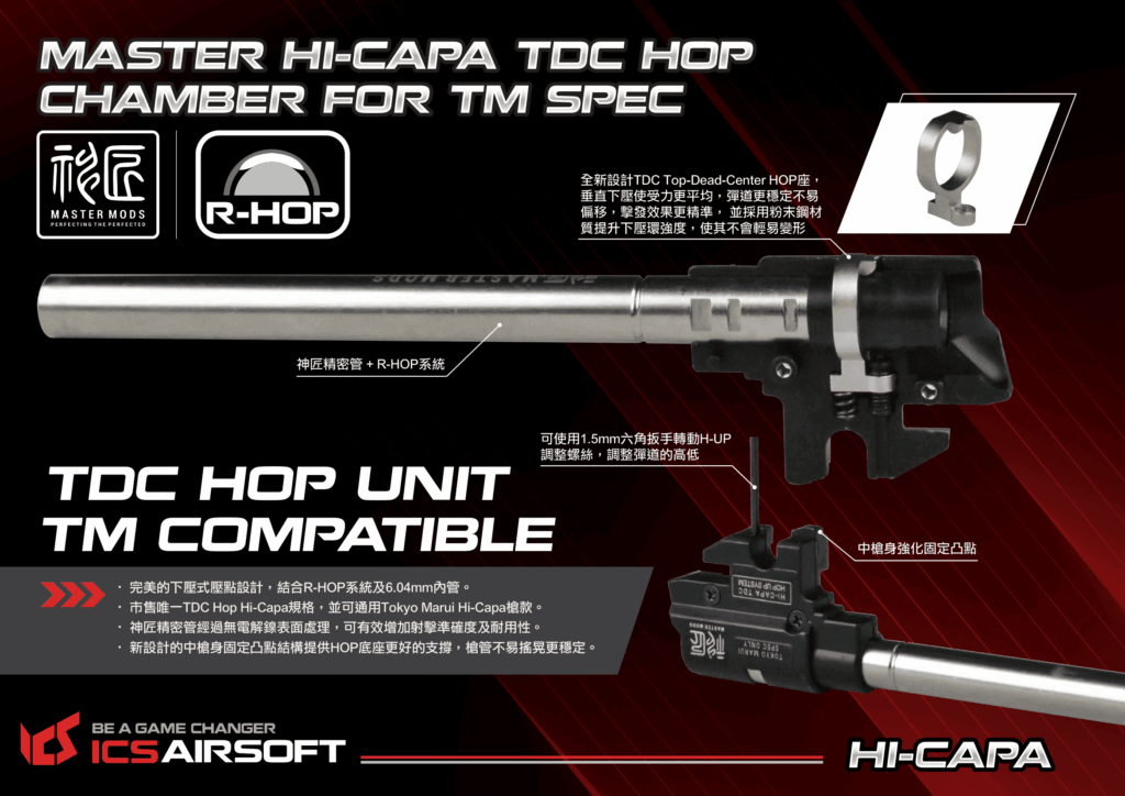 ICS Hi-Capa ACME 瓦斯 / CO2 雙系統 後座力氣槍手槍 - | 塔蘭戰術生存遊戲官方網站 TW