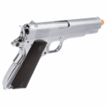 AW 柯特 授權 M1911A1 深刻版 瓦斯 後座力氣槍手槍（銀色）：圖片 3