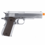 AW 柯特 授權 M1911A1 深刻版 瓦斯 後座力氣槍手槍（銀色）：圖片 4