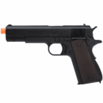 AW 柯特 授權 M1911A1 深刻版 瓦斯 後座力氣槍手槍（黑色）