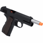 AW 柯特 授權 M1911A1 深刻版 瓦斯 後座力氣槍手槍（黑色）：圖片 5