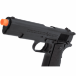 AW 柯特 授權 M1911A1 深刻版 瓦斯 後座力氣槍手槍（黑色）：圖片 3