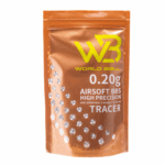 WB 精密研磨 0.20g / 0.25g 夜光綠/夜光紅 6mm BB彈 1kg/包