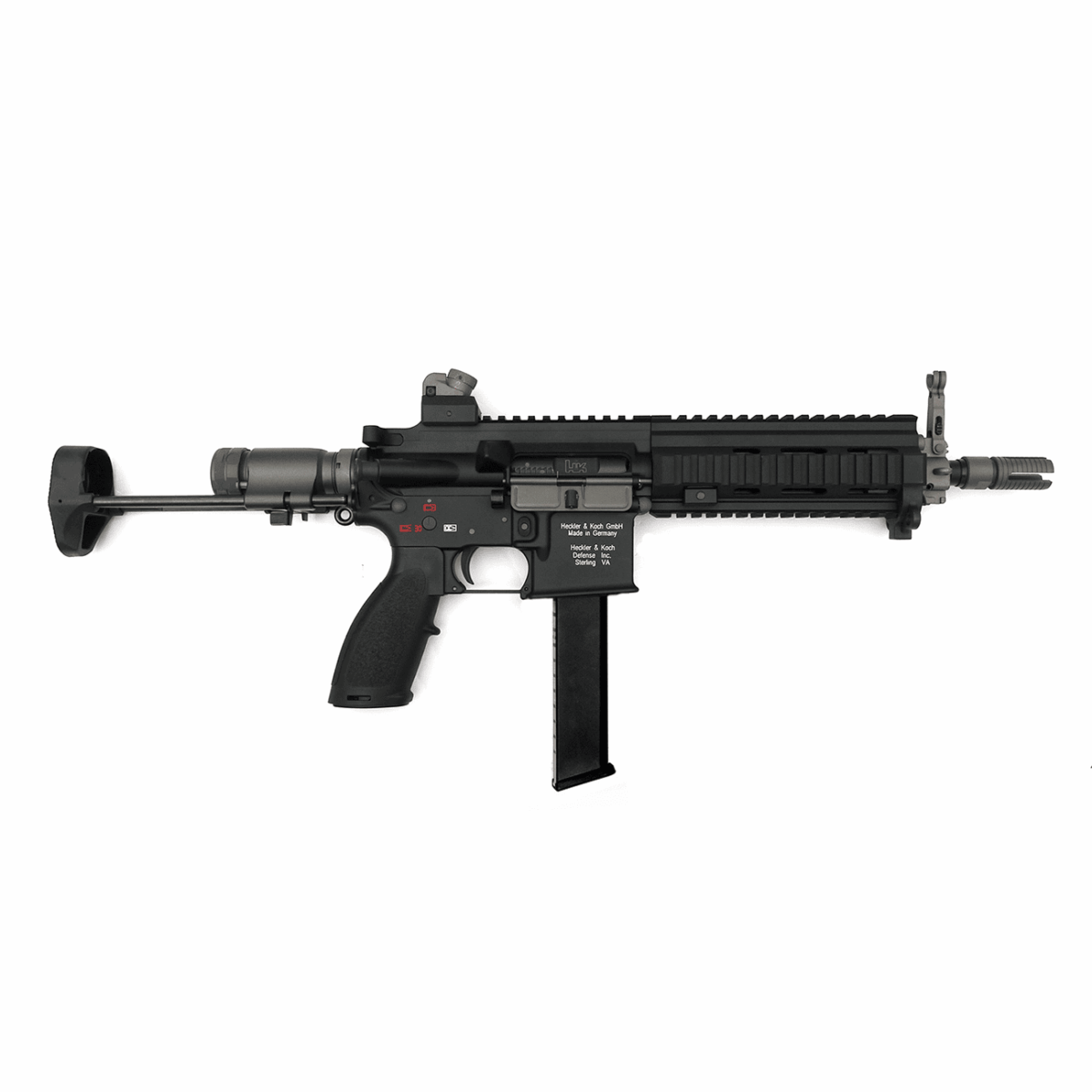 WE HK416C 888C PCC SMG GBB 全金屬 瓦斯步槍：圖片 11