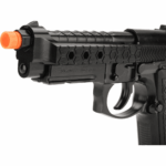 WE 六邊形蜂巢版 M92A1 全金屬 後座力氣槍手槍（黑色）：圖片 2