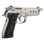 WE 六邊形蜂巢版 M92A1 全金屬 後座力氣槍手槍（銀色）：圖片 3