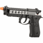 WE 六邊形蜂巢版 M92A1 全金屬 後座力氣槍手槍（雙色）