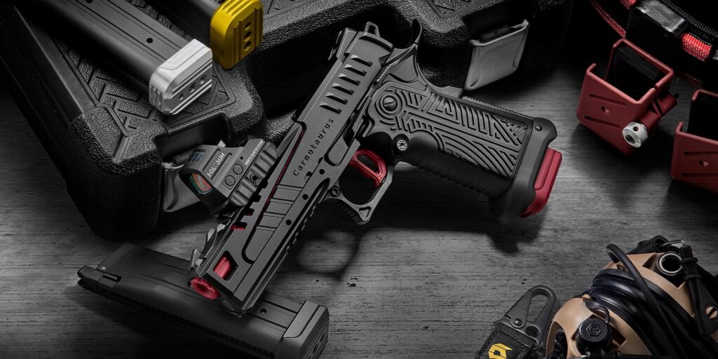 ICS Hi-Capa Carnotaurus 牛龍 瓦斯/CO2 雙系統 反吹後座力氣槍手槍 - | 塔蘭戰術生存遊戲官方網站 TW