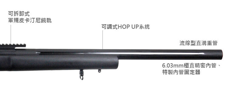 MODIFY 摩帝 MOD24X M24 手拉 栓式 空氣狙擊槍 重型槍管 - | 塔蘭戰術生存遊戲官方網站 TW