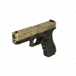 WE Glock G17 Gen3 蝕刻雕花金屬版 克拉克 古銅色 後座力氣槍手槍：圖片 4