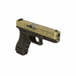 WE Glock G17 Gen3 蝕刻雕花金屬版 克拉克 古銅色 後座力氣槍手槍：圖片 5